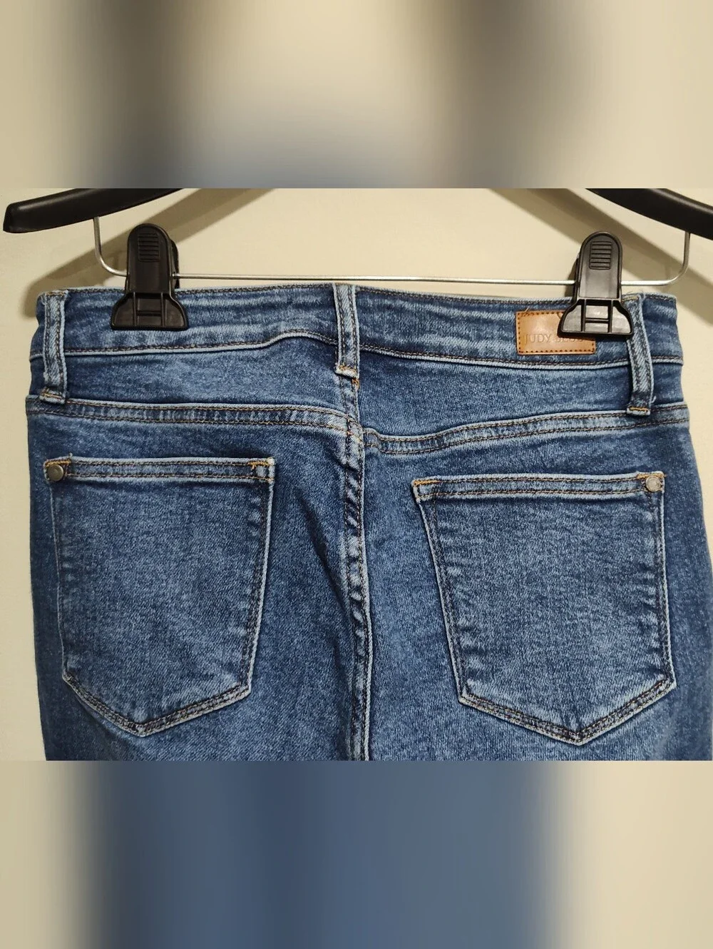 Judy Blue Jeans Women's 7/28 Skinny Fit Medium Wash Blue Jeans JB8842 - Picture 8 of 14